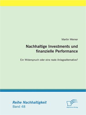 cover image of Nachhaltige Investments und finanzielle Performance